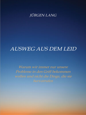 cover image of Ausweg aus dem Leid